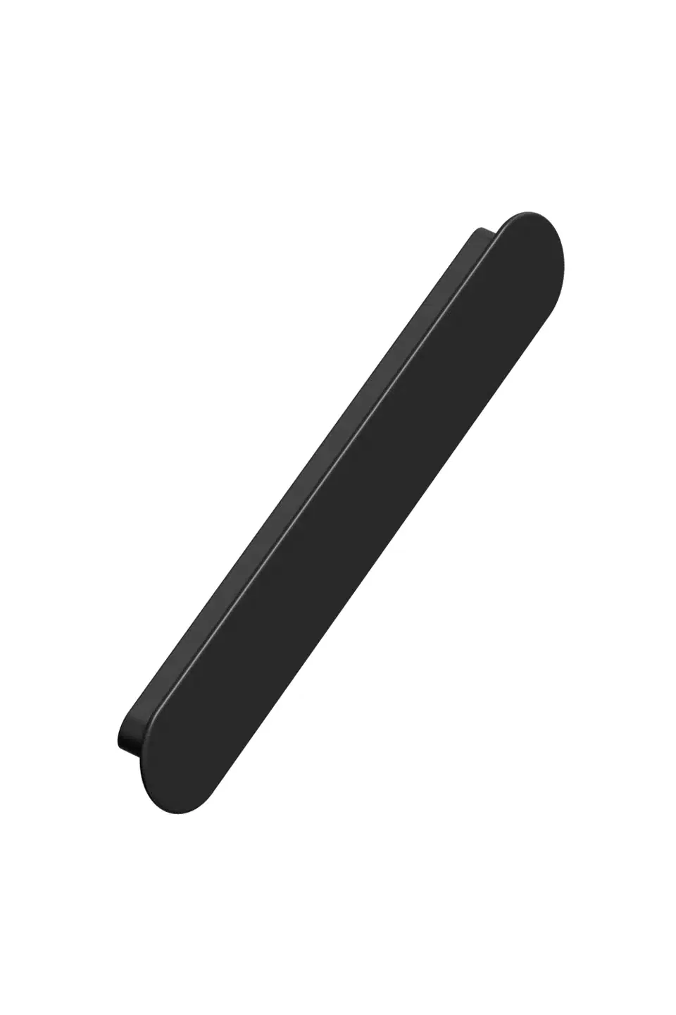 Uchwyt meblowy podłużny Miro 160 Metalowy Czarny Mat