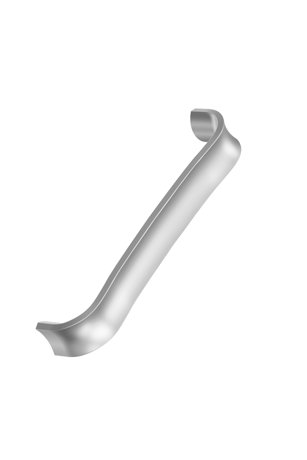 Uchwyt meblowy podłużny Ribbon 160 Metalowy Srebrny