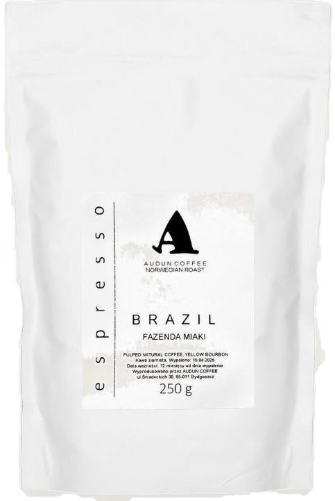 Kawa ziarnista Brazil Natural Miaki Espresso 250